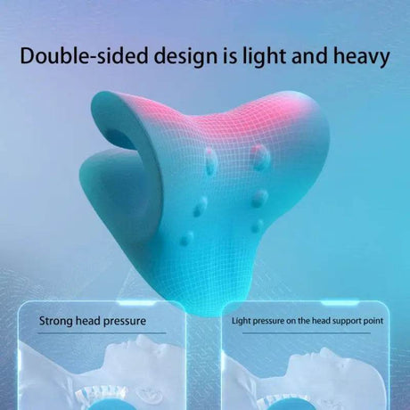 Ergonomic Neck Massage Pillow Cervical Traction Device - CAMMUO - Sleep Galleria