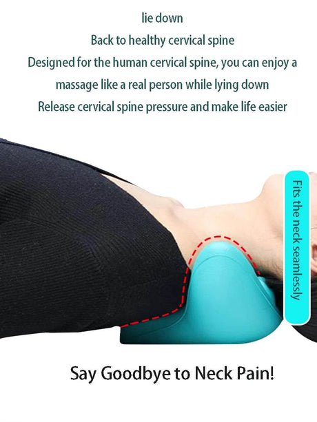 Ergonomic Neck Massage Pillow Cervical Traction Device - CAMMUO - Sleep Galleria