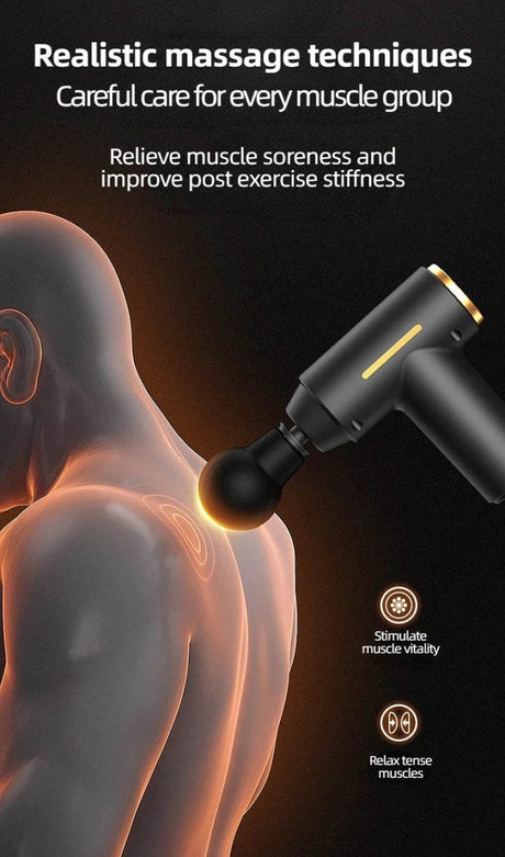 Portable Mini Deep Muscle Massage Gun Tool - CAMMUO - Sleep Galleria