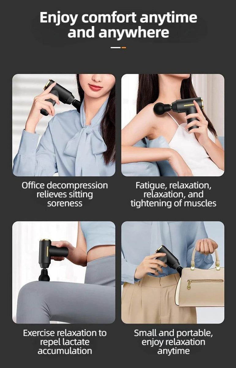 Portable Mini Deep Muscle Massage Gun Tool - CAMMUO - Sleep Galleria
