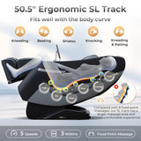 Relaxation 29-Full Body Massage Chair with Waist Heating & Airbag Massage