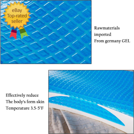 Cooling Gel Pillow,Memory Foam Cooling Gel Pillow,Cooling Orthopedic Memory Foam