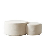 Set of 2 Upholstered Foam Ottoman Coffee Tables - Sleep Galleria