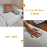 Modular L-Shaped Polyester Sectional Sofa With Deep Seat - Sleep Galleria