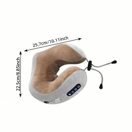 Wireless Neck Massage Pillow With Heat Vibrater - Cloud Prime - Sleep Galleria