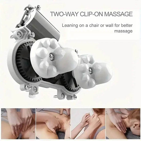 Wireless Neck Massage Pillow With Heat Vibrater - Cloud Prime - Sleep Galleria