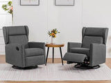 Swivel Rocking Recliner Manual Chair - Sleep Galleria