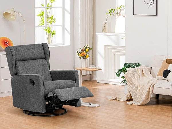 Swivel Rocking Recliner Manual Chair - Sleep Galleria