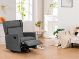 Swivel Rocking Recliner Manual Chair - Sleep Galleria