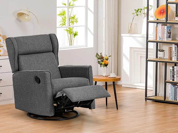 Swivel Rocking Recliner Manual Chair - Sleep Galleria