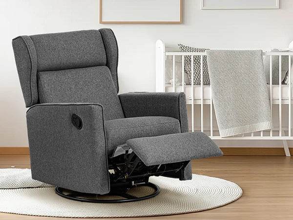 Swivel Rocking Recliner Manual Chair - Sleep Galleria