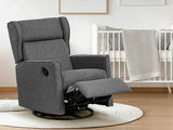 Swivel Rocking Recliner Manual Chair - Sleep Galleria