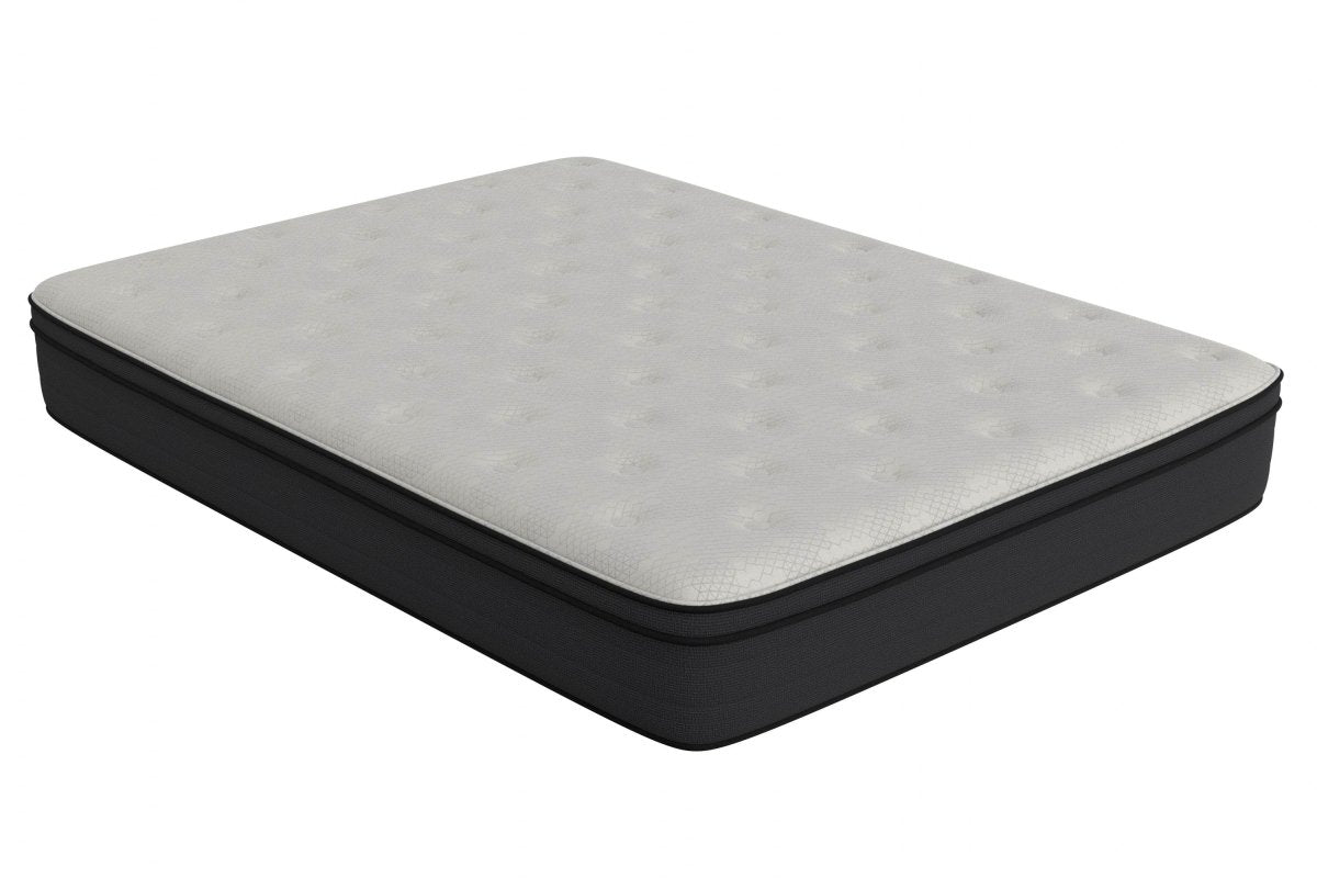 Medium 12 - Inch Euro Top Hybrid Memory Foam Mattress - Corsicana - Sleep Galleria