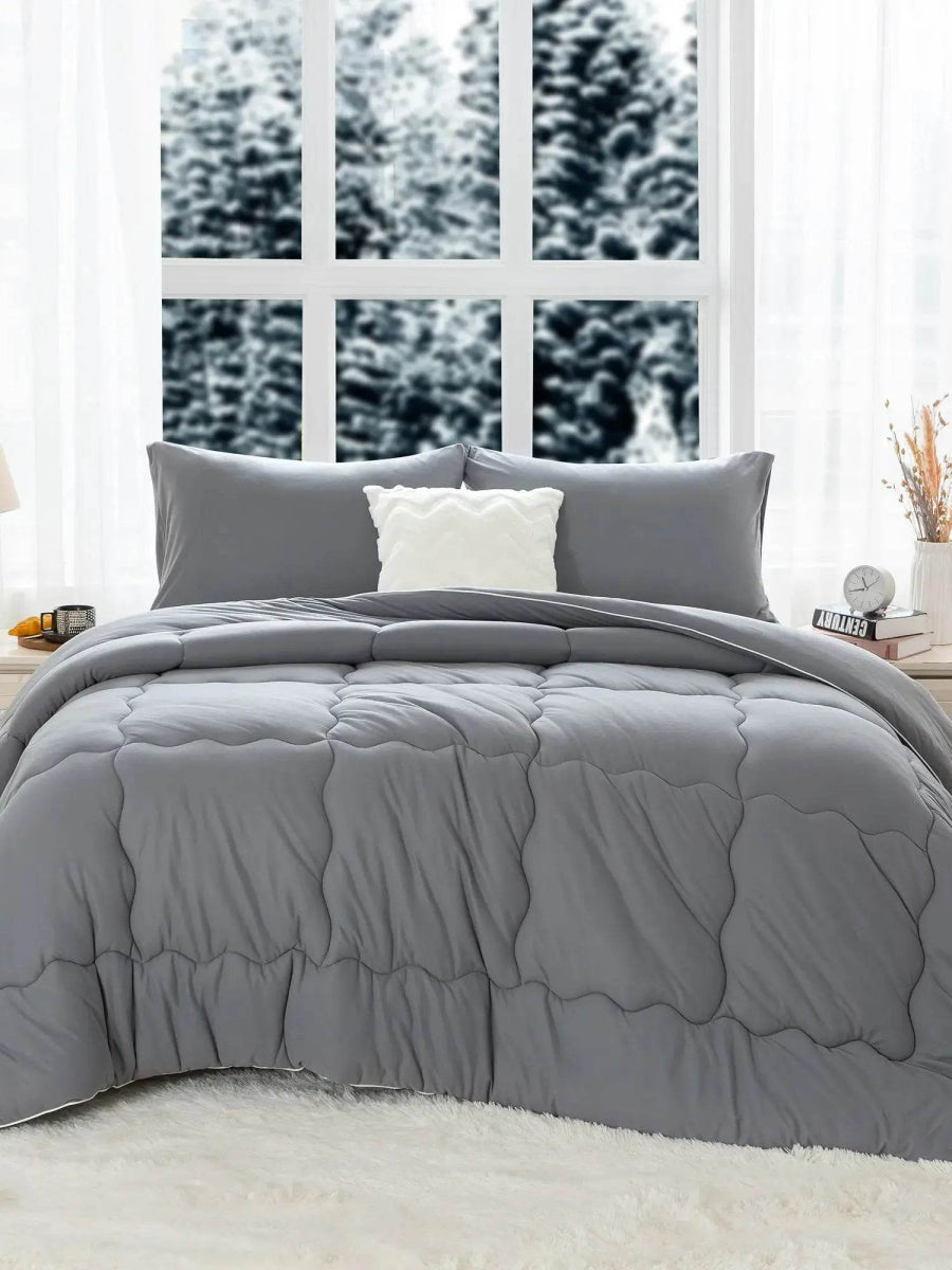 Reversible Ultra - Soft Warm Polyester Comforter Set - COTTEBED - Sleep Galleria