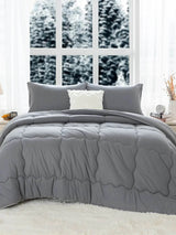Reversible Ultra - Soft Warm Polyester Comforter Set - COTTEBED - Sleep Galleria