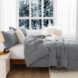 Reversible Ultra - Soft Warm Polyester Comforter Set - COTTEBED - Sleep Galleria