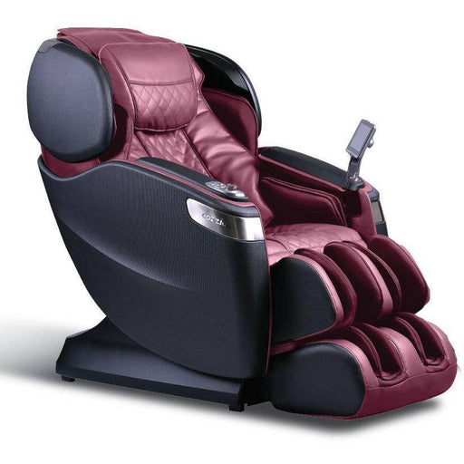 Cozzia Massage Chairs Burgundy/Pearl Black Cozzia Qi SE CZ-710 4D L-Track Robotic Massage Chair