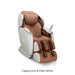 Cozzia Massage Chairs Cappuccino & Pearl White Cozzia Qi SE CZ 711 4D L-Track Robotic Massage Chair