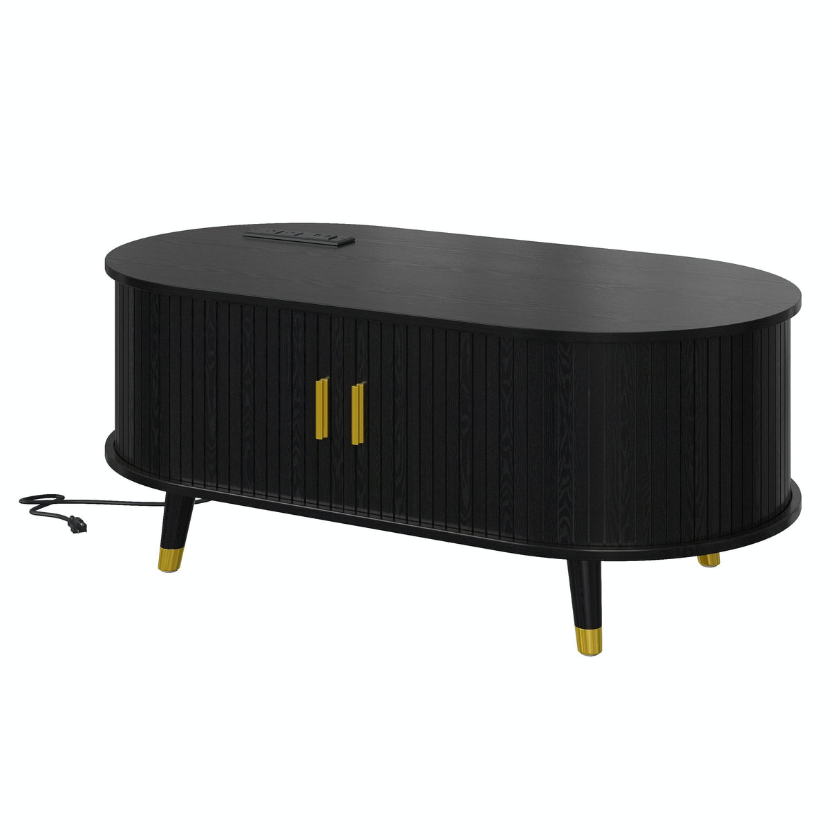 Mid-Century Modern TV Stand And Coffee Table Set - Sleep Galleria