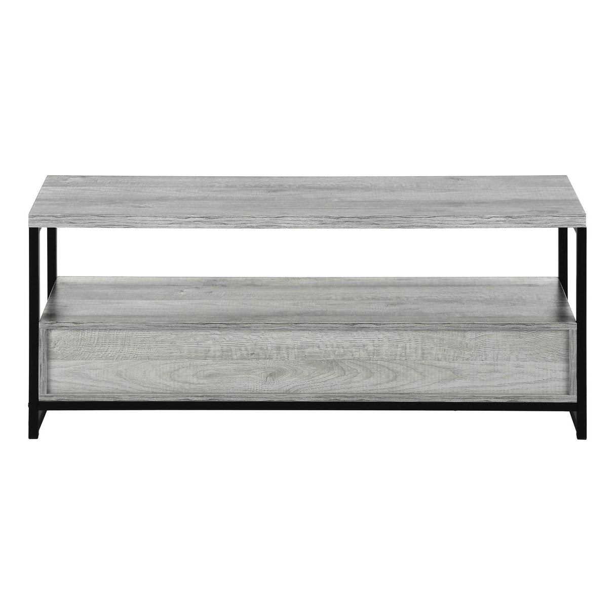 48-Inch Grey Laminate TV Stand With Storage Drawers - Sleep Galleria