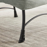 Soft Lounge Chair With Ottoman And Side Pocket - Sleep Galleria