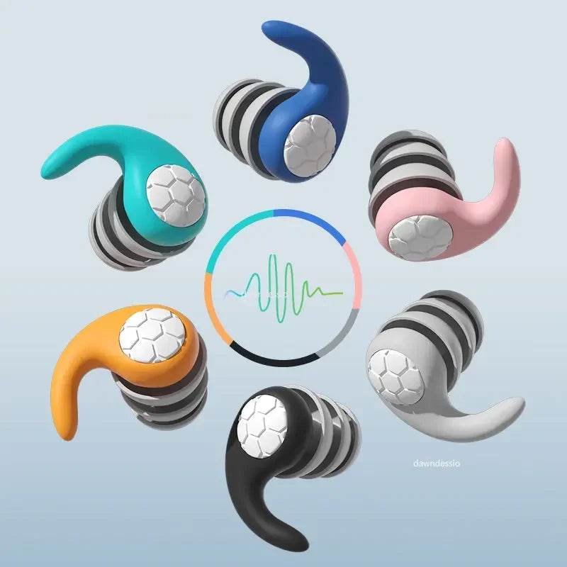 Noise Reduction Waterproof Nano Silica Gel Earplugs - dawndesslo - Sleep Galleria