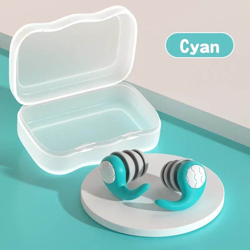 Noise Reduction Waterproof Nano Silica Gel Earplugs - dawndesslo - Sleep Galleria
