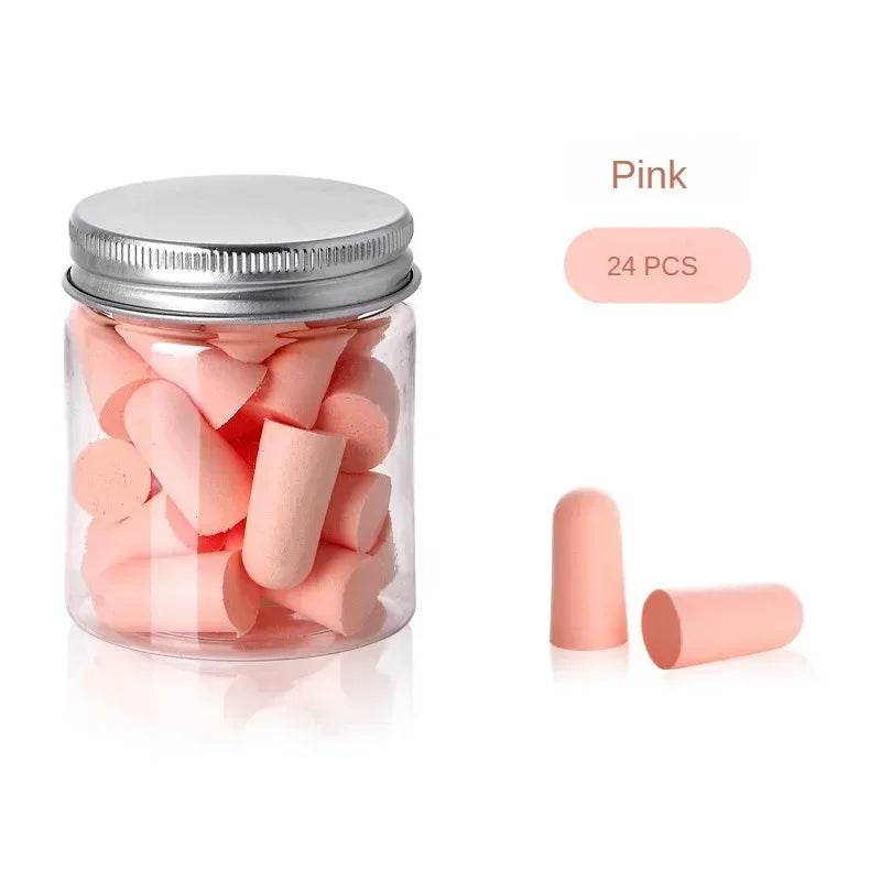 Pack Of 24 Soft Foam Sleep Noise Reduction Earplugs - Sleep Galleria