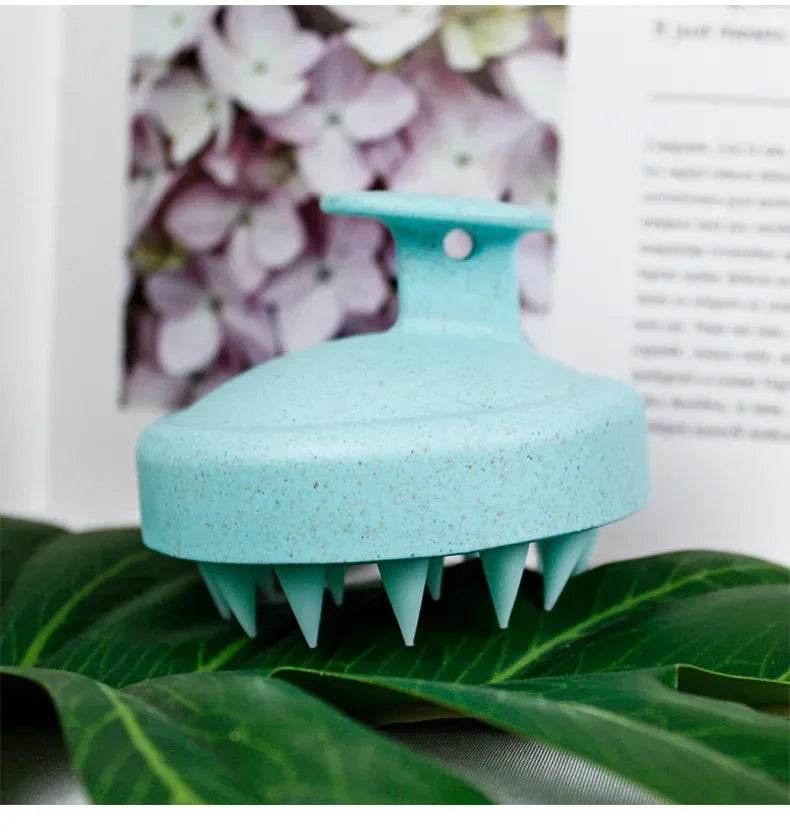 Silicone Manual Wet Dry Scalp Massage Brush - dawndesslo - Sleep Galleria