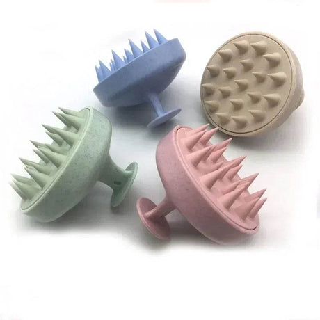 Silicone Manual Wet Dry Scalp Massage Brush - dawndesslo - Sleep Galleria