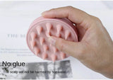 Silicone Manual Wet Dry Scalp Massage Brush - dawndesslo - Sleep Galleria