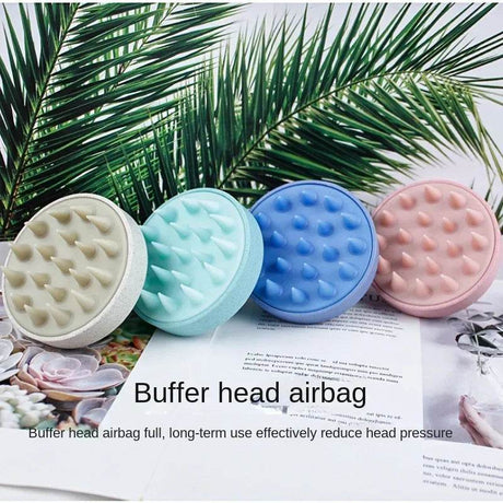 Silicone Manual Wet Dry Scalp Massage Brush - dawndesslo - Sleep Galleria