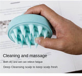 Silicone Manual Wet Dry Scalp Massage Brush - dawndesslo - Sleep Galleria