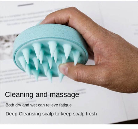 Silicone Manual Wet Dry Scalp Massage Brush - dawndesslo - Sleep Galleria