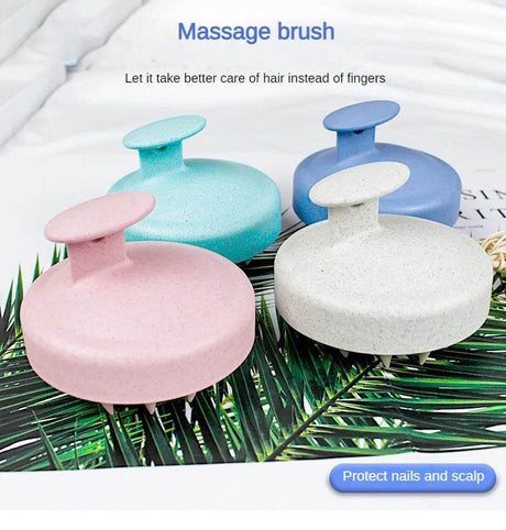 Silicone Manual Wet Dry Scalp Massage Brush - dawndesslo - Sleep Galleria
