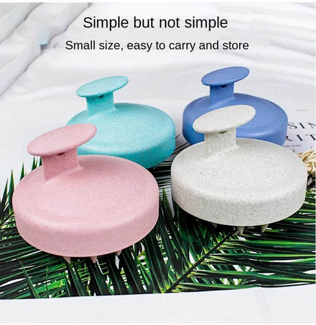 Silicone Manual Wet Dry Scalp Massage Brush - dawndesslo - Sleep Galleria