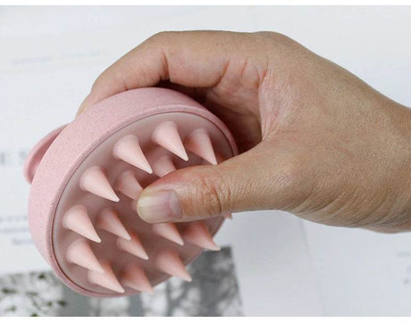 Silicone Manual Wet Dry Scalp Massage Brush - dawndesslo - Sleep Galleria