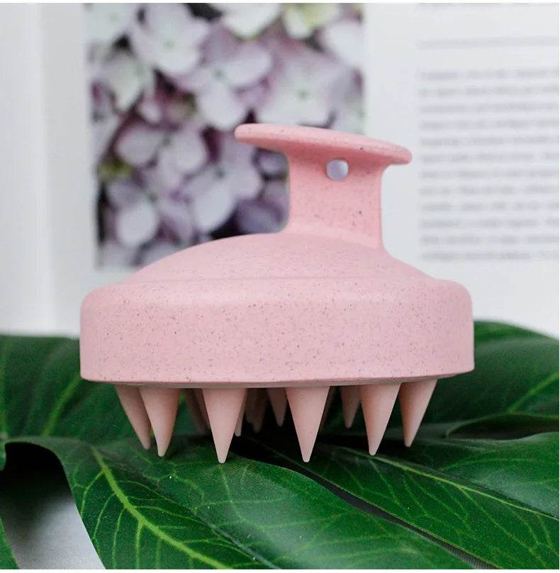 Silicone Manual Wet Dry Scalp Massage Brush - dawndesslo - Sleep Galleria