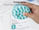 Silicone Manual Wet Dry Scalp Massage Brush - dawndesslo - Sleep Galleria