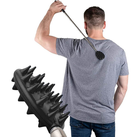 3 - Piece Stainless Steel Telescopic Back Scratcher Set - DEDOMON - Sleep Galleria