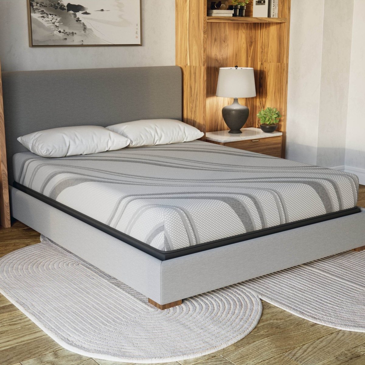 Firm Gel - Infused Cooling Memory Foam Mattress - Diamond Mattress - Sleep Galleria