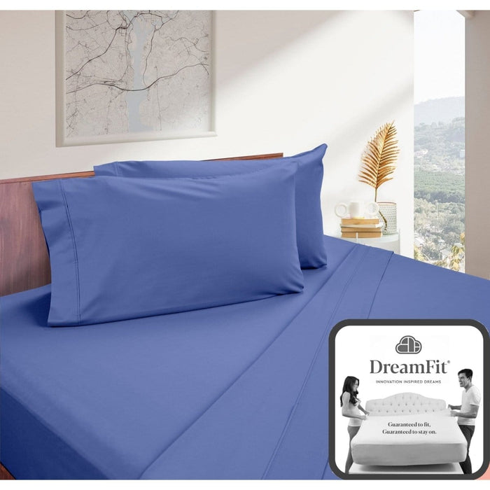 DreamFit Pillow Case DreamComfort 100% Long Staple Cotton Pillow Case Set