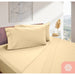 DreamFit Pillow Case Ivory / Standard DreamComfort 100% Long Staple Cotton Pillow Case Set