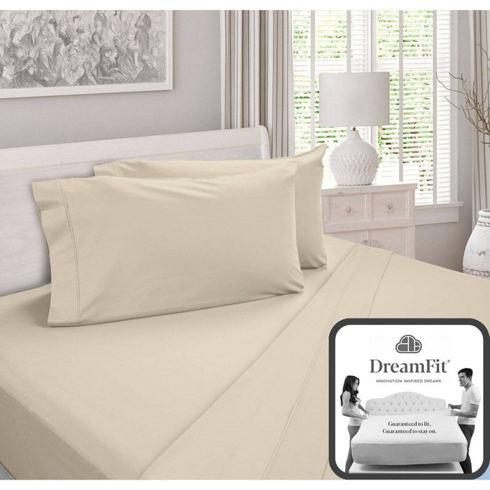 DreamFit Sheet Set DreamCool 100% Egyptian Cotton Sheet Set