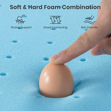 Cooling Gel - Infused Memory Foam Mattress Topper - Dreams Private Label - Sleep Galleria