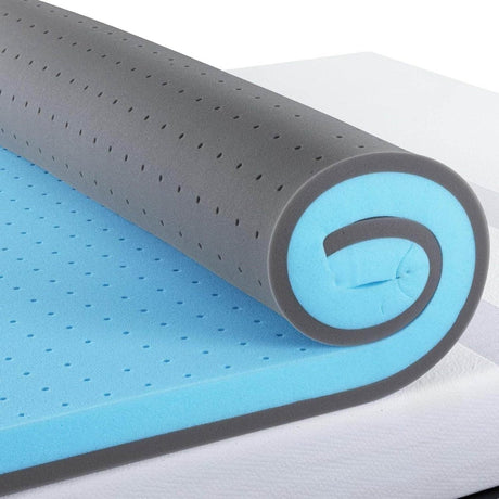 Cooling Gel - Infused Memory Foam Mattress Topper - Dreams Private Label - Sleep Galleria