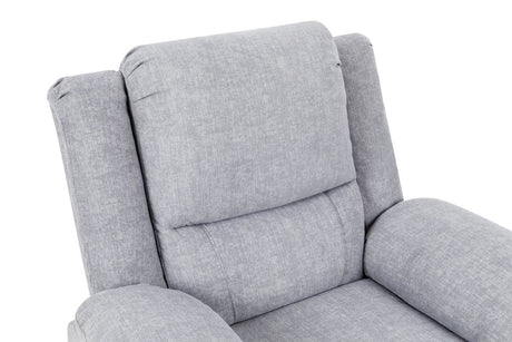 Electric Power Recliner Chair With Massage Light Grey - Sleep Galleria