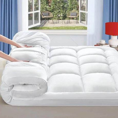 Extra Thick Supportive Quilted Mattress Topper - Dreams Private Label - Sleep Galleria