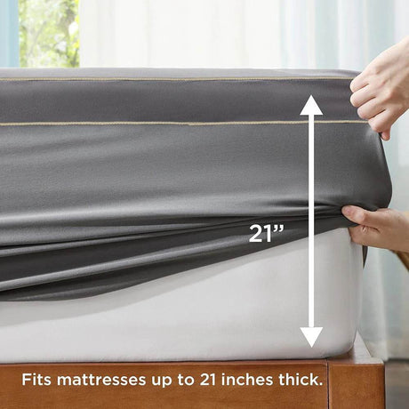 Extra Thick Supportive Quilted Mattress Topper - Dreams Private Label - Sleep Galleria