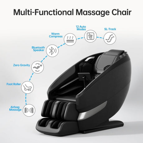 Full Body Shiatsu Massage Chair - Dreams Private Label - Sleep Galleria